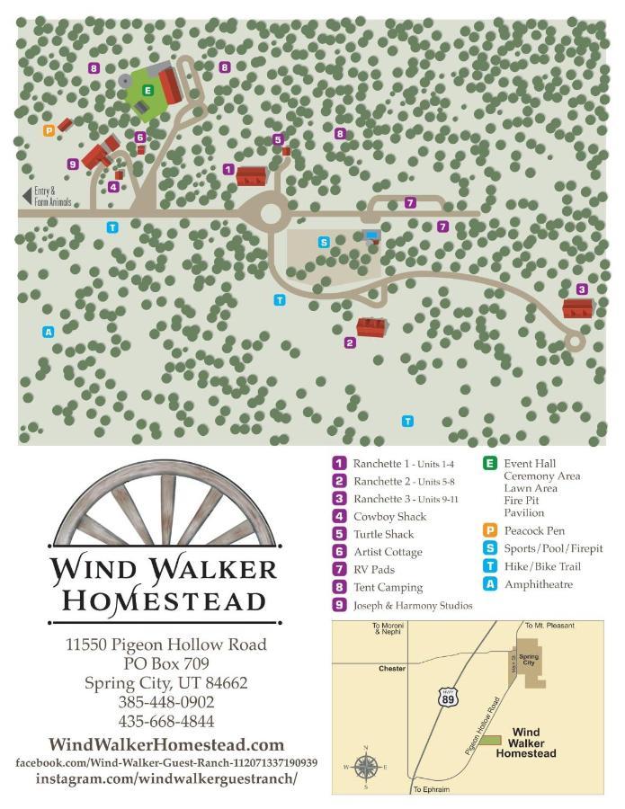 Hacienda Roja - The Cedars #7 At Wind Walker Homestead Spring City Exterior foto